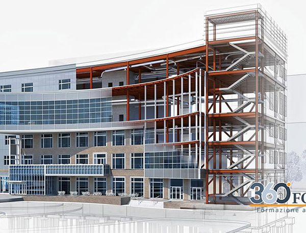 progetto edilizio realizzato con tecnologia bim