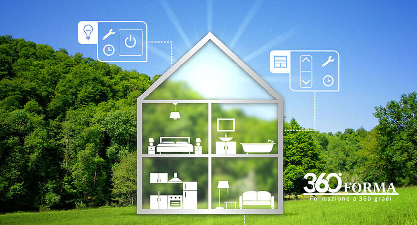 icona casa classe a per efficienza energetica