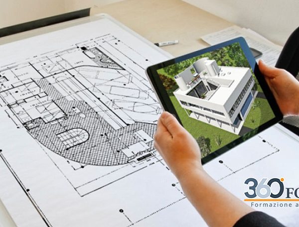 planimetrie e rendering su tablet in realtà aumentata
